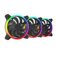SilentiumPC Corona EVO HP ARGB KIT 3x 140 mm 3 stuks, 3-pins fan connector - thumbnail
