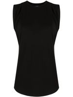 Michael Michael Kors pleat-detailing tank top - Noir