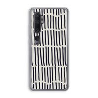 Moroccan stripes: Xiaomi Mi Note 10 Pro Transparant Hoesje