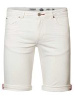 Petrol Industries Heren Seaham denim short Bright Wit - XS - thumbnail