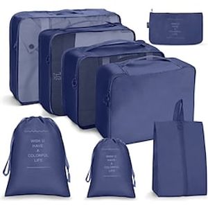8 set verpakkingskubussen bagageverpakkingsorganizers voor reisaccessoires Lightinthebox