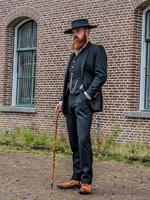 Maatpak Voor Heren | 3-delig Pak | Zwart Tweed | Alfie Solomons | Peaky Blinders | Peaky Blinders