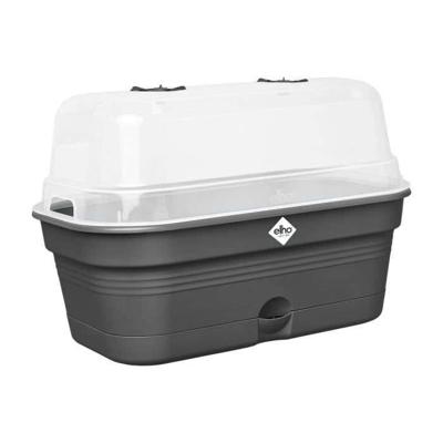 ELHO Green Basics Allin1 L Grow Tray - Zwart - L 39 x B 23 x H 15 cm - kweken en oogsten - 100% gerecycled