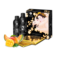 Shunga Body to Body Massage - Meloen Mango - 2 Stukken van 7,6 fl / 225 ml