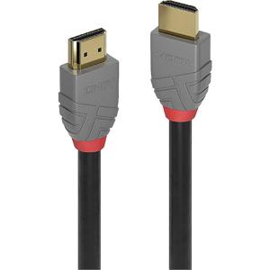 LINDY 36952 HDMI-kabel Aansluitkabel HDMI-A-stekker, HDMI-A-stekker 1.00 m Zwart 8K UHD