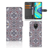 Xiaomi Redmi Note 9 Pro | Note 9S Bookcase Flower Tiles - thumbnail