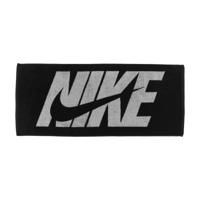 Nike Jacquard Handdoek Graphic Medium Zwart Grijs