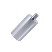 E27 fitting metaal rond vier kleuren modern-Chroom