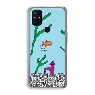 Aquarium: OnePlus Nord N10 5G Transparant Hoesje