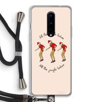 Jingle Ladies: OnePlus 8 Transparant Hoesje met koord
