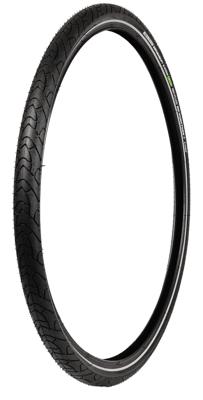 UrbanProof Buitenband urban proof recycled 3 mm core - 28 x 1.50" / 40-622 - zwart met reflectie