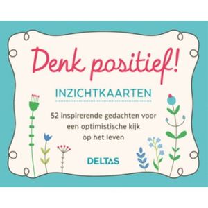 Denk positief inzichtkaarten