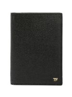 TOM FORD bi-fold leather wallet - Noir