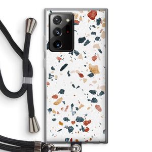 Terrazzo N°4: Samsung Galaxy Note 20 Ultra / Note 20 Ultra 5G Transparant Hoesje met koord