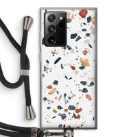 Terrazzo N°4: Samsung Galaxy Note 20 Ultra / Note 20 Ultra 5G Transparant Hoesje met koord