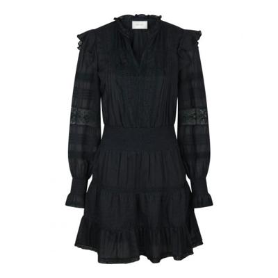 Neo noir - Blauw | Dames | Jurk | Blauw | 44 | regular | Kamst mode