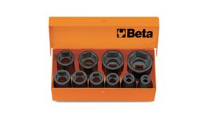 Beta 10-delig set 3/8”slagdoppen 710/C10 - 007100910