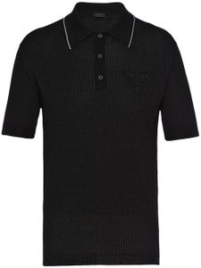 Prada polo en cachemire - Noir