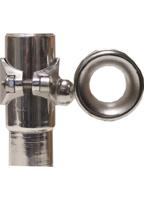 Wichard Scepter Geleide Oog Enkel Rvs Voor 25-28 Mm Paal 20 Mm Lijn Default