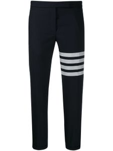 Thom Browne pantalon skinny à 4 bandes signature - Bleu