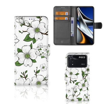 Xiaomi Poco X4 Pro 5G Hoesje Dogwood Flowers Xiaomi Poco X4 Pro 5G Hoesje Dogwood Flowers