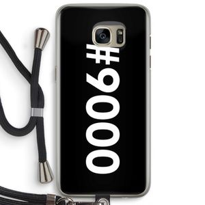 #9000: Samsung Galaxy S7 Edge Transparant Hoesje met koord