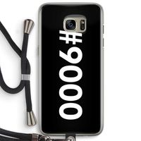 #9000: Samsung Galaxy S7 Edge Transparant Hoesje met koord #9000: Samsung Galaxy S7 Edge Transparant Hoesje met koord