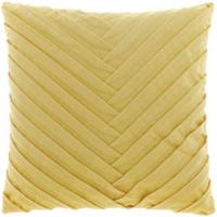 Kussen unique living 45x45 siebe licht geel