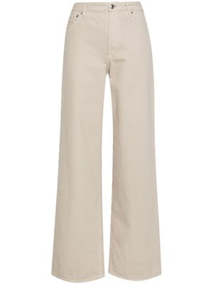 A.P.C. jean Elizabeth à coupe ample - Tons neutres