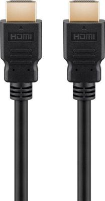 Goobay 41083 HDMI kabel 1,5 m HDMI Type A (Standaard) 2 x HDMI Type A (Standard) Zwart