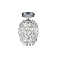 Trio Moderne Plafondlamp Petty met kristal 20cm R60451006