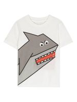 Stella McCartney Kids t-shirt en coton à imprimé graphique - Blanc