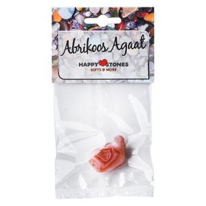 Happy Stones Abrikoos agaat