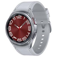 Samsung Galaxy Watch6 Classic SM-R955FZSADBT smartwatch / sport watch 3,3 cm (1.3") AMOLED 43 mm Digitaal 432 x 432 Pixels Touchscreen 4G Zilver Wifi GPS - thumbnail