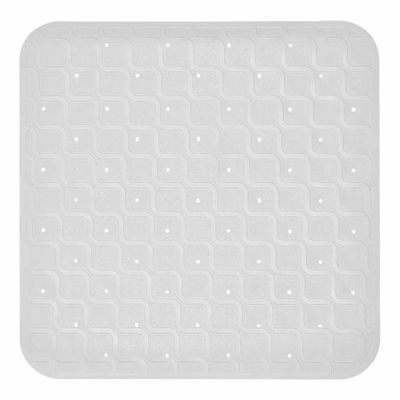 Douchemat / Badmat antislip 53 x 53 cm | Kies uw kleur : Wit
