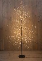 Boom 1500led classic warm ip44 trafo hoogte 180 cm zwart - Annas collection