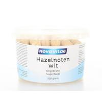 Nova Vitae Hazelnoten wit ongebrand raw 250 Gram