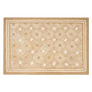 Beliani - MENGEN - Vloerkleed - Beige - 200 x 300 cm - Jute