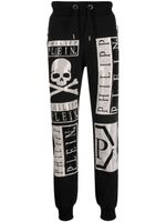 Philipp Plein pantalon de jogging à logo imprimé - Noir - thumbnail