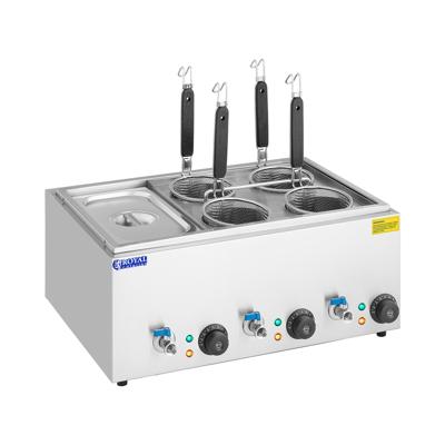 Pastakoker met 4 manden en GN 1/3 bakken - temperatuur: 30-110 ° C