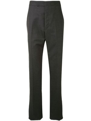 Thom Browne pantalon droit Super 120s - Gris