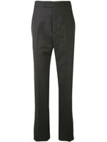 Thom Browne pantalon droit Super 120s - Gris