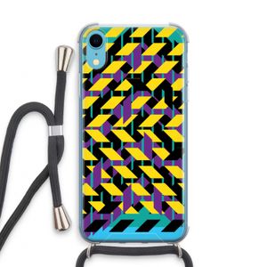 Skew Bee 3: iPhone XR Transparant Hoesje met koord