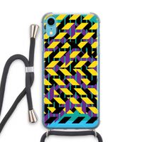 Skew Bee 3: iPhone XR Transparant Hoesje met koord
