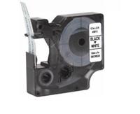 Label Tape voor Dymo D1 45013 - Zwart op Wit | 12 mm x 7 m | S0720530 - 1 stuk
