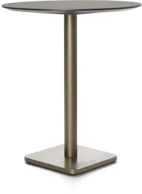 Bartafel Brest 80Ø | Stone Anthracite - 2 kleuren