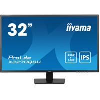 iiyama ProLite X3270QSU-B1 computer monitor 81,3 cm (32") 2560 x 1440 Pixels Wide Quad HD LED Zwart - thumbnail