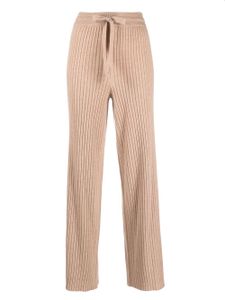 ERES pantalon Rieur ample en maille nervurée - Tons neutres