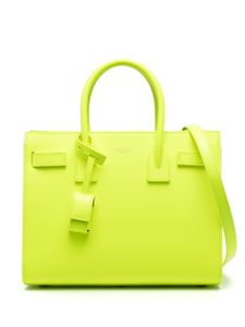 Saint Laurent sac cabas Sac de Jour - Jaune