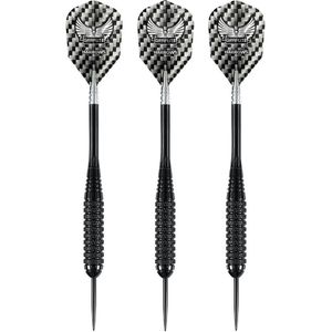 2x Set van 3 dartpijlen Black Arrow 23 grams